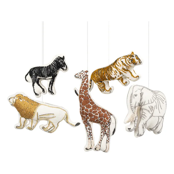 Wild Animal Organic Cotton Mobile- Product image n°2