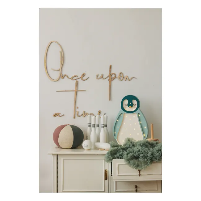 Lámpara de sobremesa Pingüino | Azul