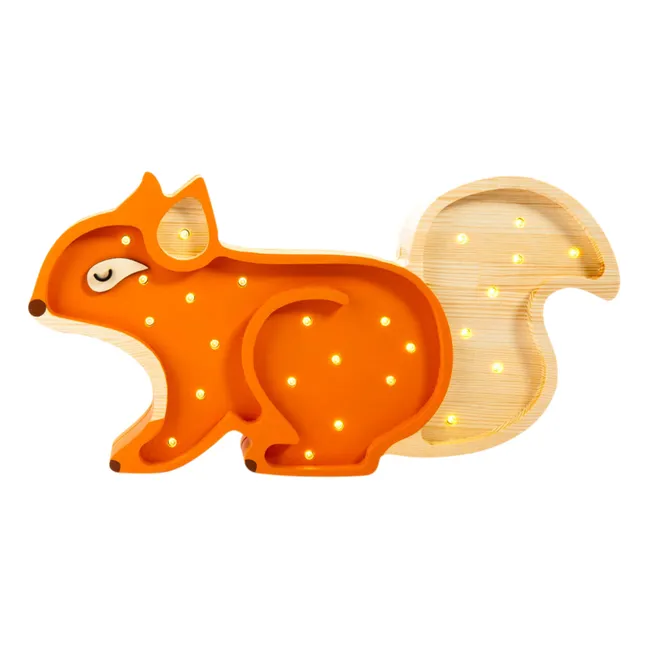 Squirrel Table Lamp | Caramel