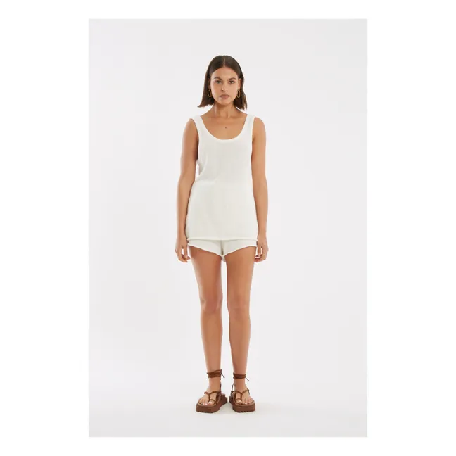 Débardeur Ramie | Blanc