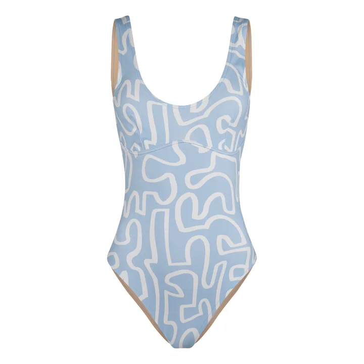 Pacific Swimsuit | Blue- Product image n°0