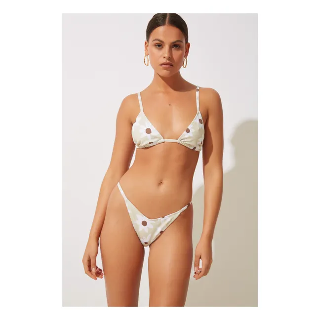 Haut de Maillot Paper Flower | Vert pâle