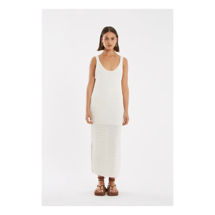 Vestido Crochet | Blanco- Imagen del producto n°3