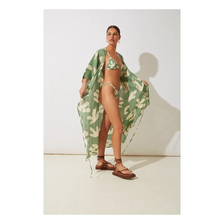 Top de bikini Flora | Verde- Imagen del producto n°3