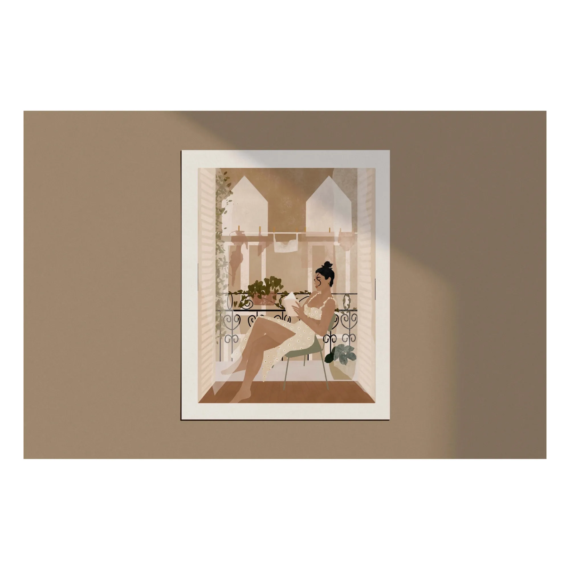 Carla Llanos - Affiche Summer in Paris (Carla Llanos) - Image 1