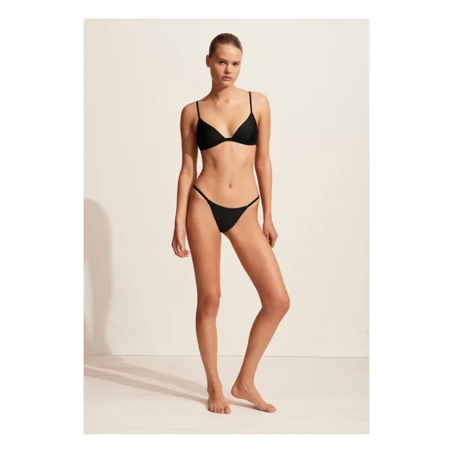 Haut de Maillot Triangle | Noir
