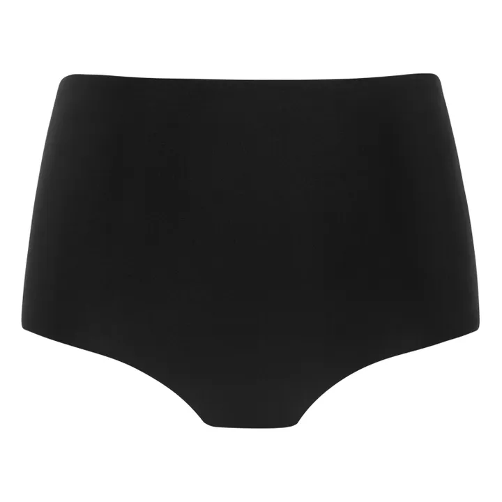 Bas de Maillot Taille Haute | Noir- Image produit n°1