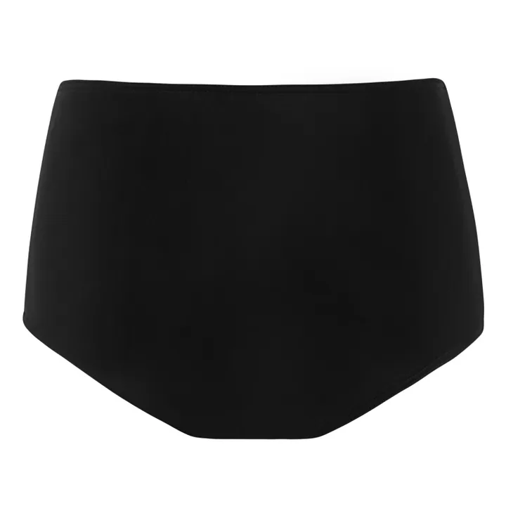 Bas de Maillot Taille Haute | Noir- Image produit n°3