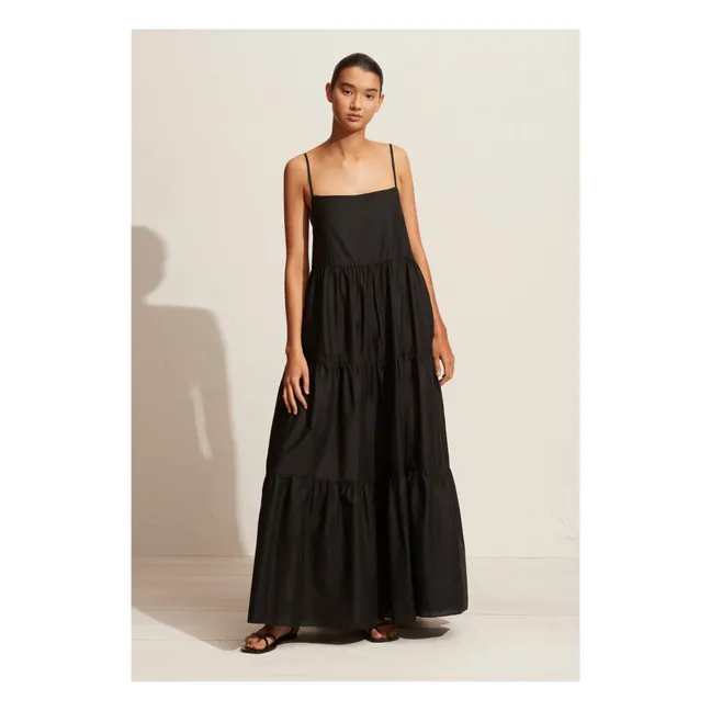 Robe Tiered Low Back | Noir
