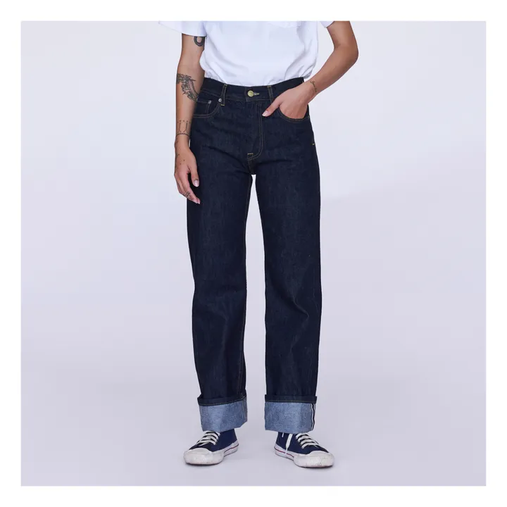 Georgia Jeans | Navy blue- Product image n°2