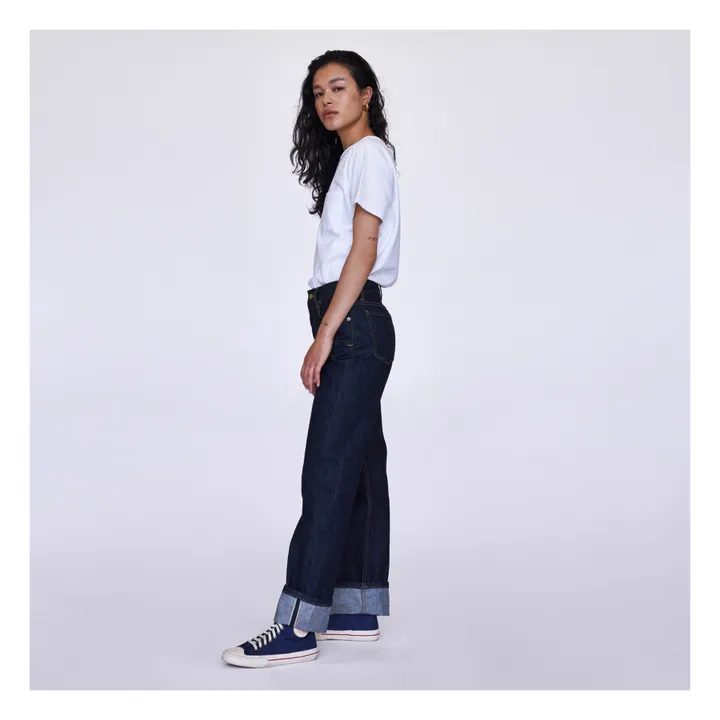 Georgia Jeans | Navy blue- Product image n°4