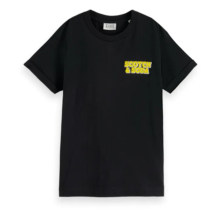 Camiseta algodón orgánico | Negro- Imagen del producto n°0