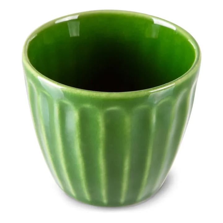 Tasse The emeralds en céramique - Set de 4 | Vert- Image produit n°1