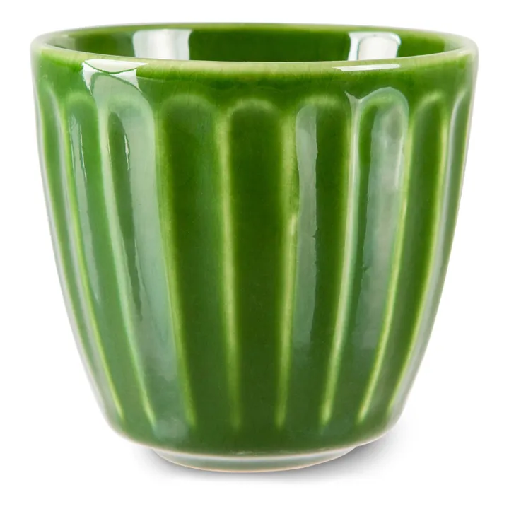 Tasse The emeralds en céramique - Set de 4 | Vert- Image produit n°2