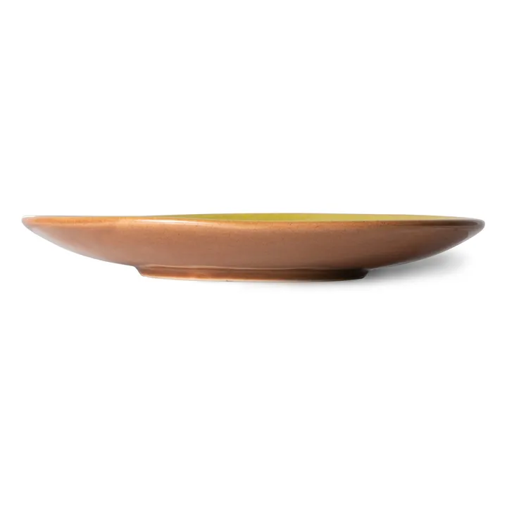 70s Eclipse Plates - Set of 2 | Apricot - Yellow- Product image n°3