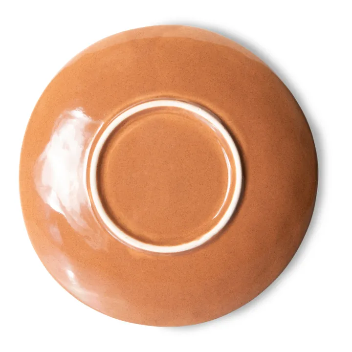 70s Eclipse Plates - Set of 2 | Apricot - Yellow- Product image n°4