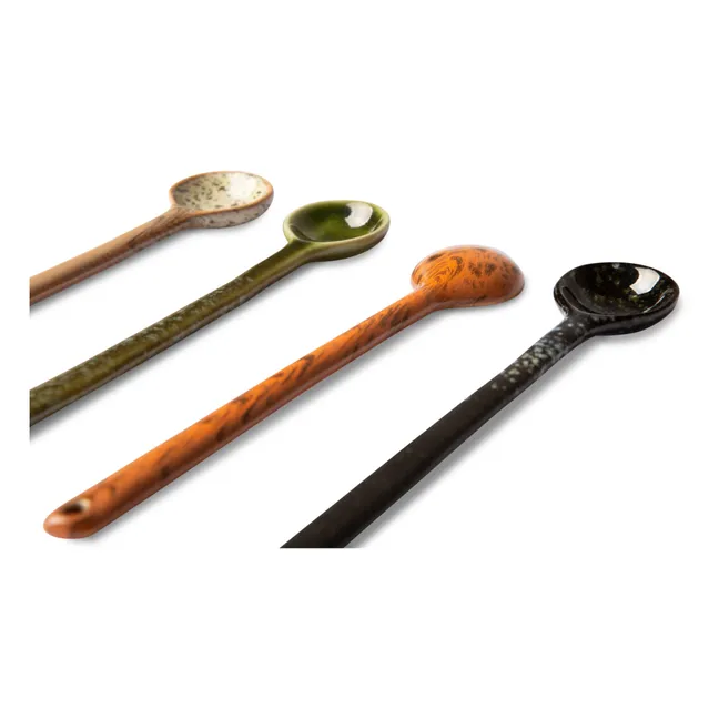 70’s Ceramic Spoons - Set of 4