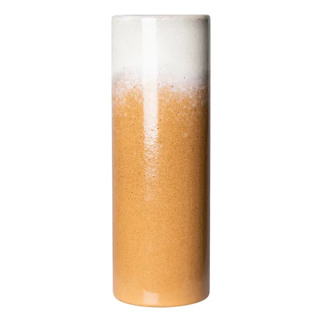70's Ceramic Vase | Orange