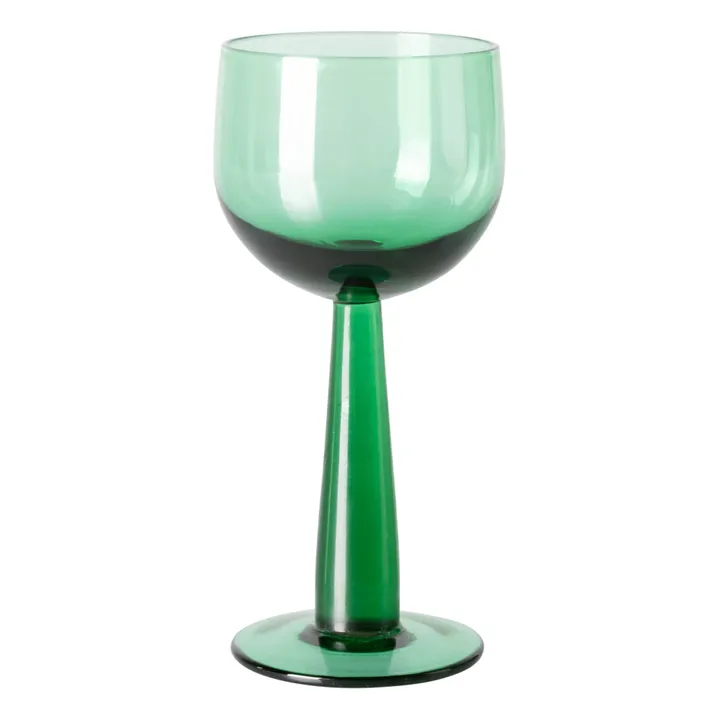 Verre à vin The emeralds - Set de 4 | Vert- Image produit n°2