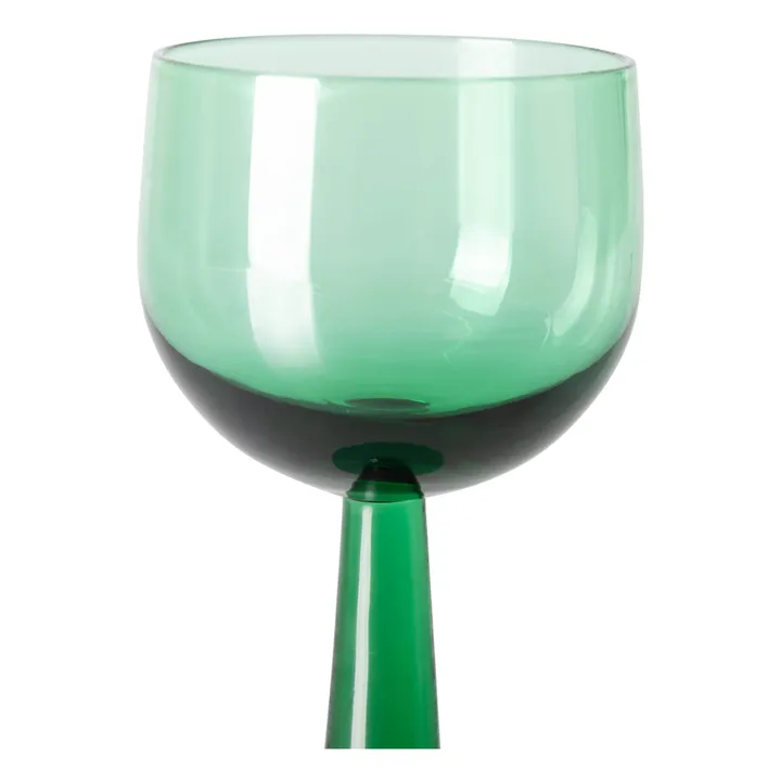 Verre à vin The emeralds - Set de 4 | Vert- Image produit n°4