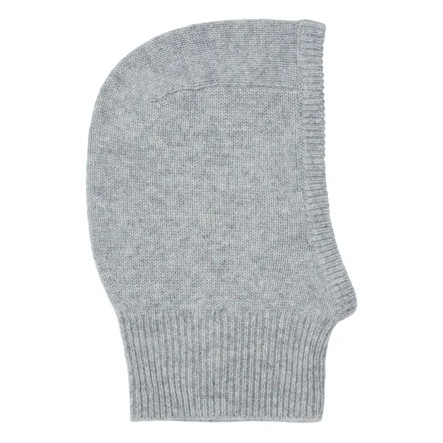 Cashmere Balaclava | Heather grey