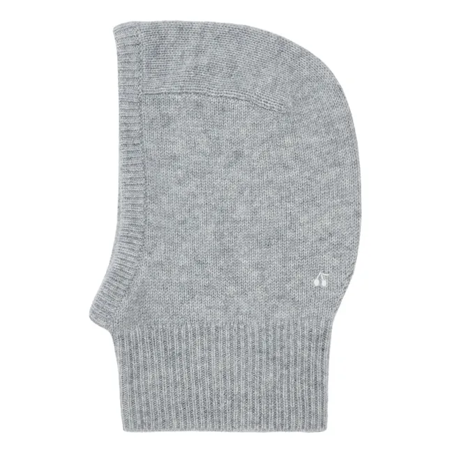 Cashmere Balaclava | Heather grey