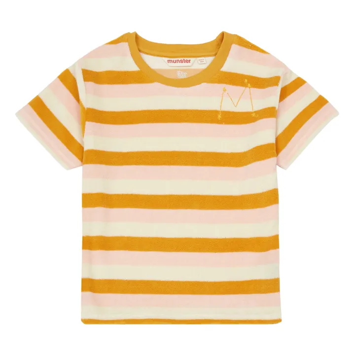Camiseta de rayas Candy | Naranja- Imagen del producto n°0