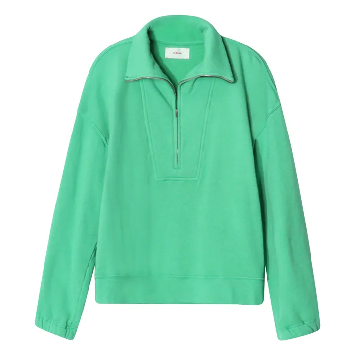 Sweatshirt mit Kapuze Oliver | Grün- Produktbild Nr. 0