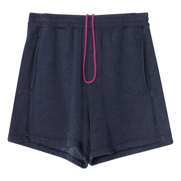 Fleece-Shorts | Navy- Produktbild Nr. 0