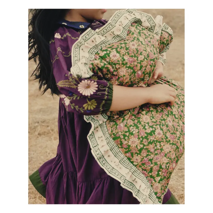 Long Folk Dress | Purple- Product image n°3