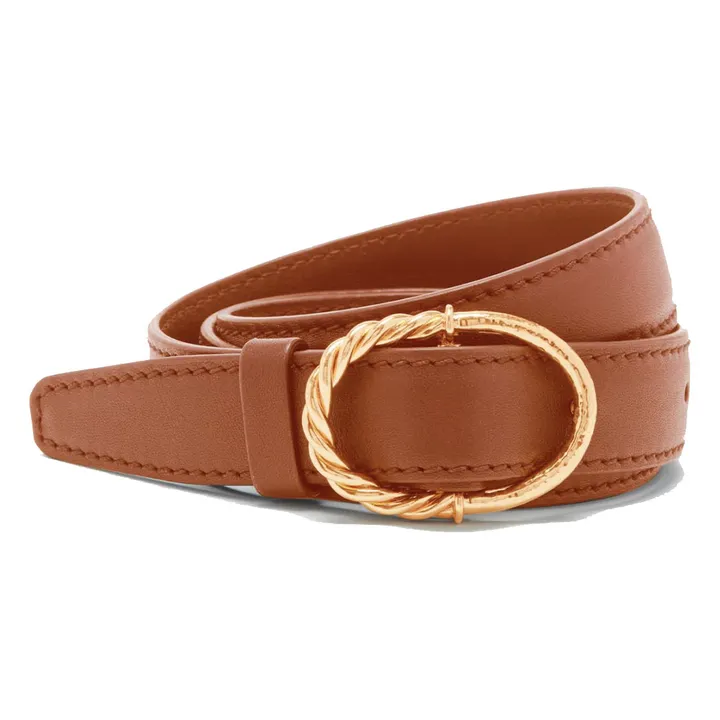 Leather Buckle Belt | Siena- Product image n°1
