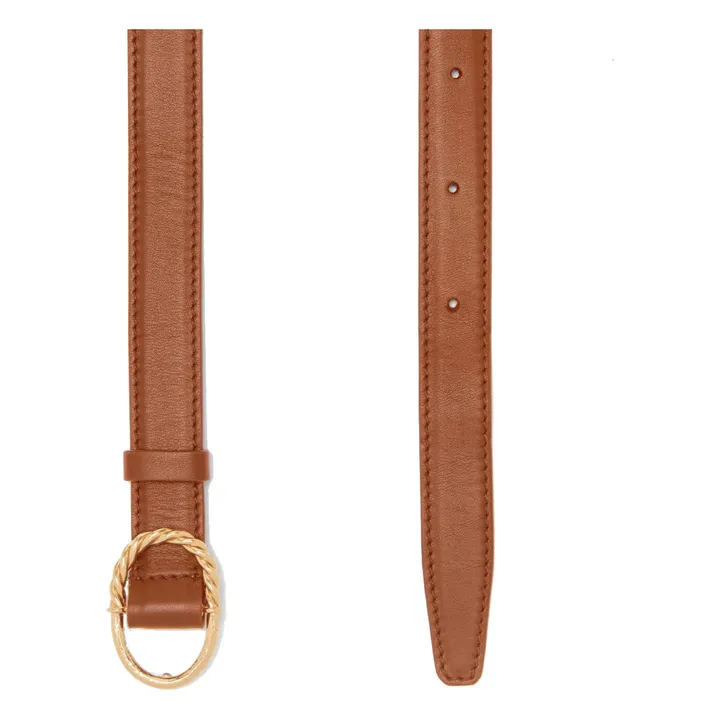 Leather Buckle Belt | Siena- Product image n°2