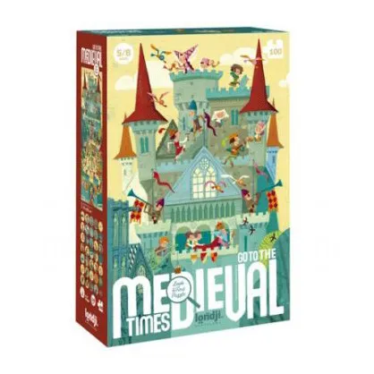 Puzzle Evolution Retour au Moyen-Age - 100 pièces