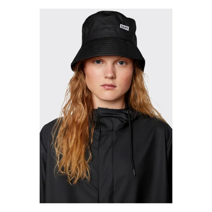 Waterproof Bucket Hat | Black- Product image n°1