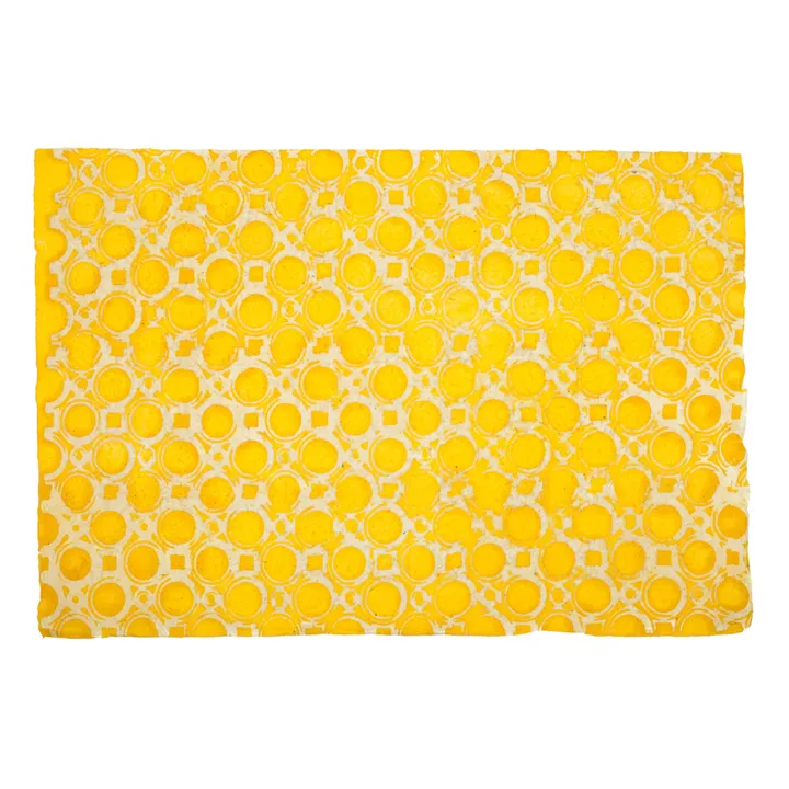 Papier-peint Jaune Jaisalmer - Set de 12 feuilles | Jaune- Image produit n°1