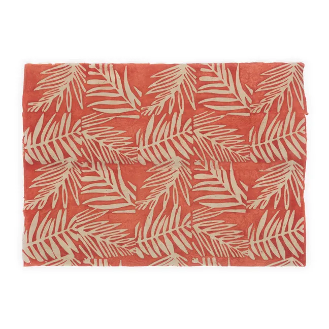 Tapete Terracotta - Block mit 12 Bögen | Terracotta