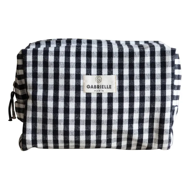 Trousse da bagno Vichy | Nero