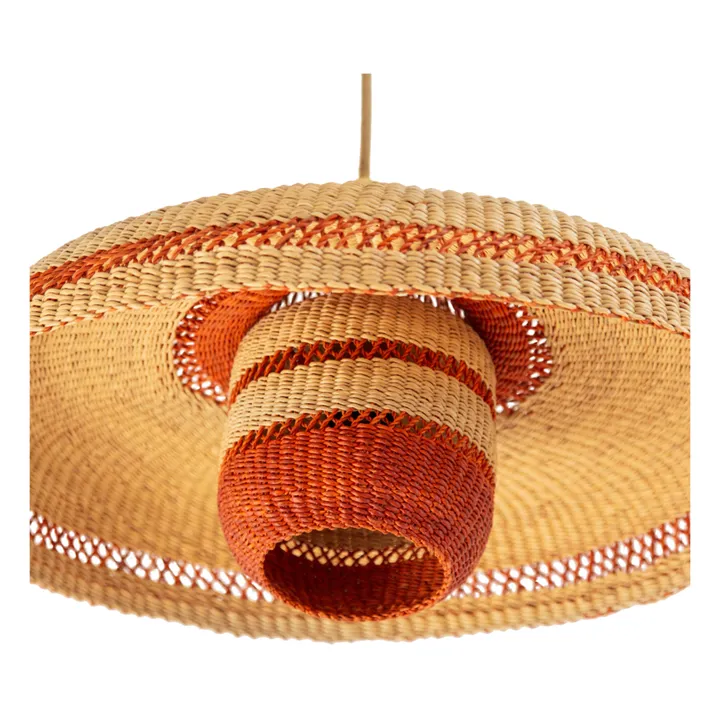 Hatter Pendant Lamp + Handwoven Lantern | Ginger- Product image n°1