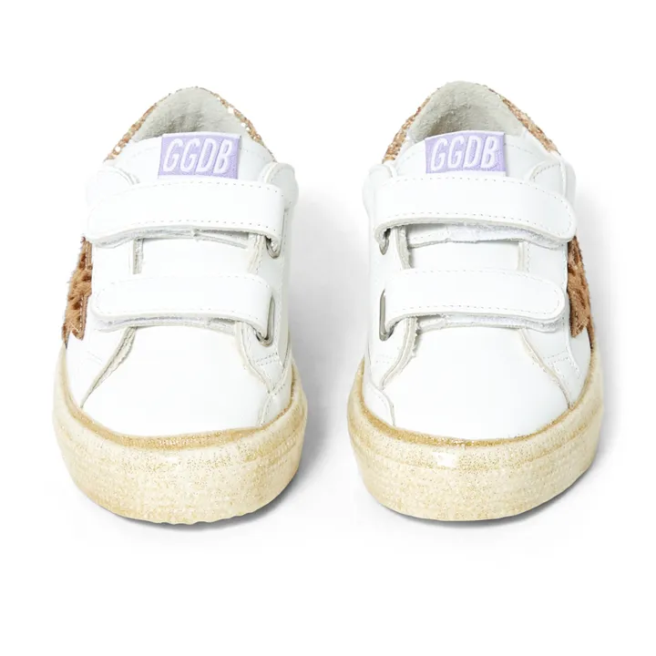 Sneakers mit Klettverschluss May School Stern Leopard | Beige- Produktbild Nr. 3