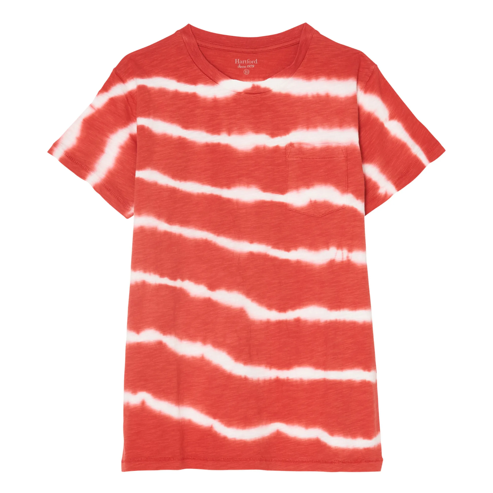 Hartford Brick Red Tie-Dye T-Shirt
