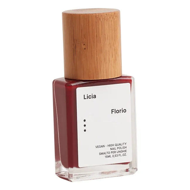 Esmalte de uñas India - 10 ml | Rojo Oscuro