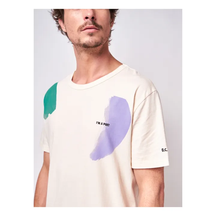 T-Shirt Oversize Coton Bio - Collection Adulte  | Ecru- Image produit n°6