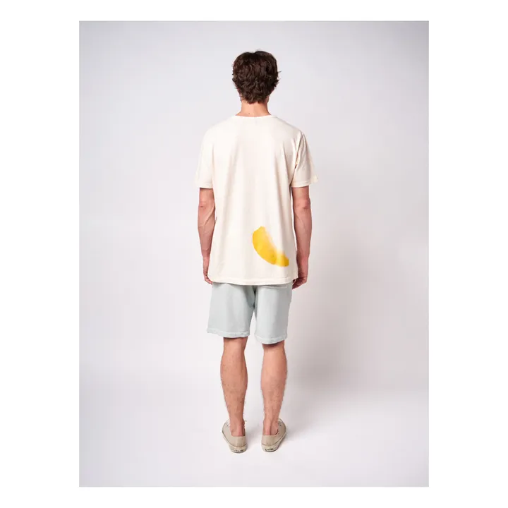 T-Shirt Oversize Coton Bio - Collection Adulte  | Ecru- Image produit n°8