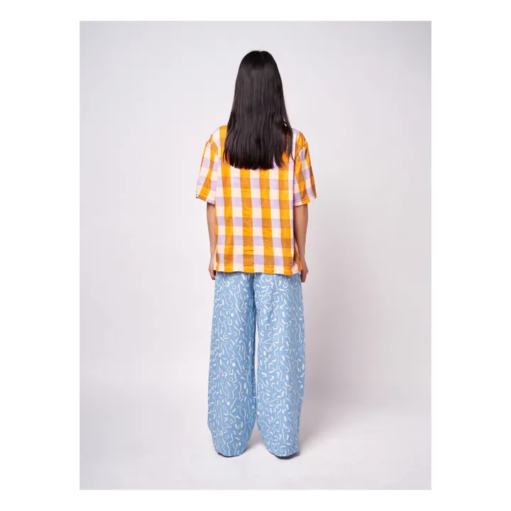 T-Shirt aus Bio-Baumwolle- Damenkollektion  | Orange- Produktbild Nr. 6