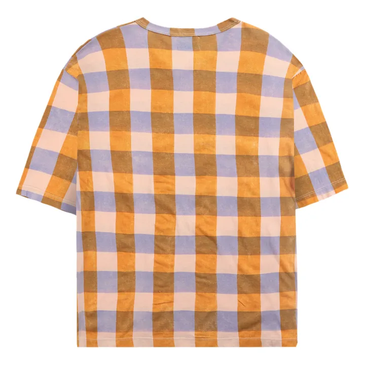 T-Shirt aus Bio-Baumwolle- Damenkollektion  | Orange- Produktbild Nr. 7