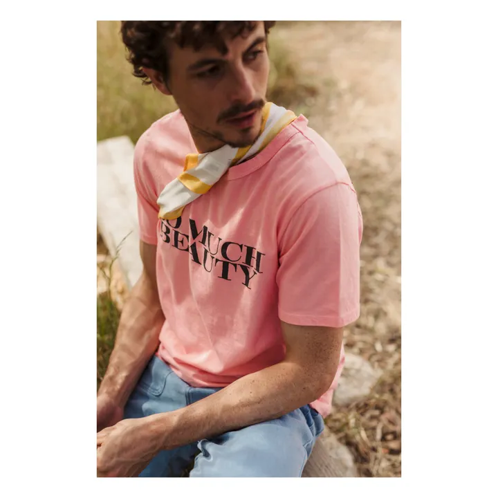 Camiseta de algodón orgánico Beauty - Colección Mujer  | Rosa- Imagen del producto n°1
