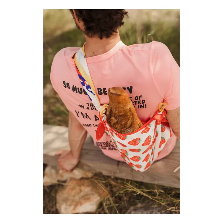Camiseta de algodón orgánico Beauty - Colección Mujer  | Rosa- Imagen del producto n°2