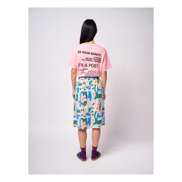 Camiseta de algodón orgánico Beauty - Colección Mujer  | Rosa- Imagen del producto n°6