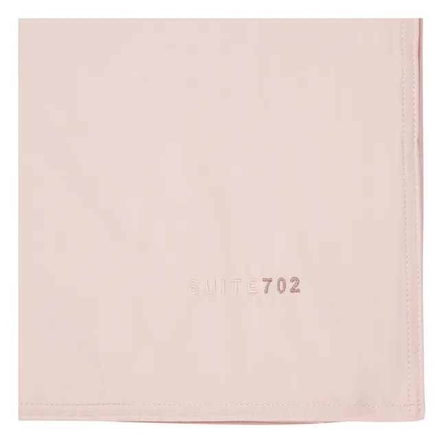Organic Percale Duvet Cover | Blush