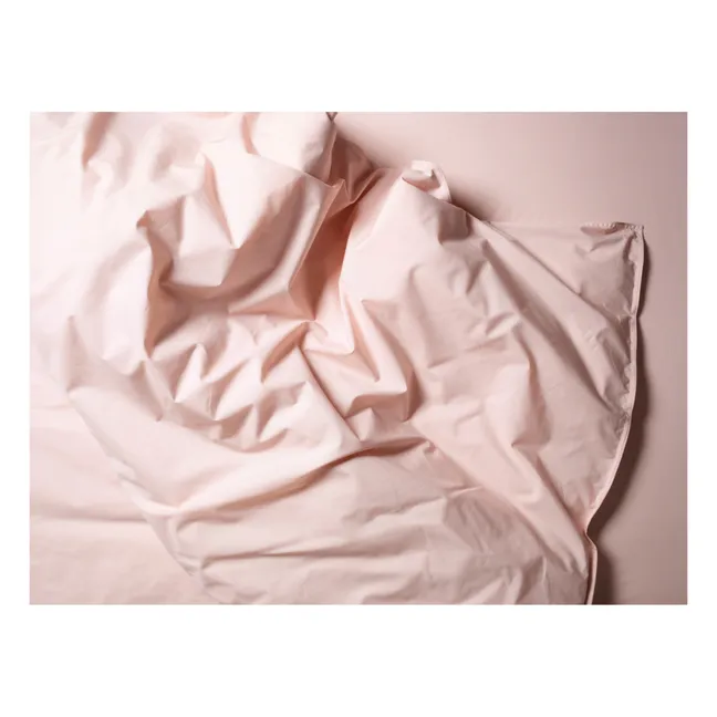 Bettdeckenbezug aus organischem Perkal | Blush